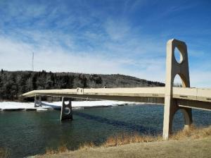 Edworthy Park pedestrain bridge.