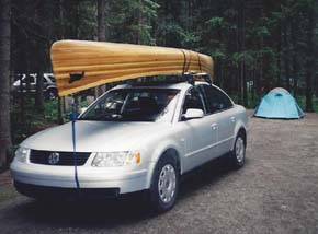 Getting ready for a canoe trip to remote Murtle Lake.