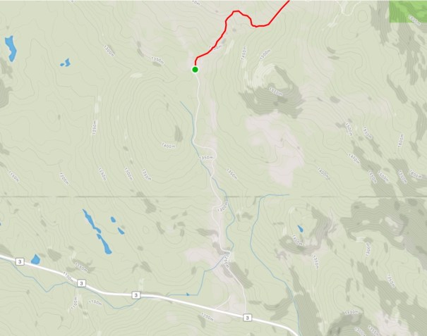 Map - route to highway